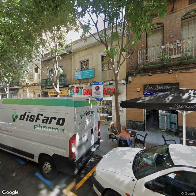 Street view near Farmàcia Carme Morales Pujol in Barcelona