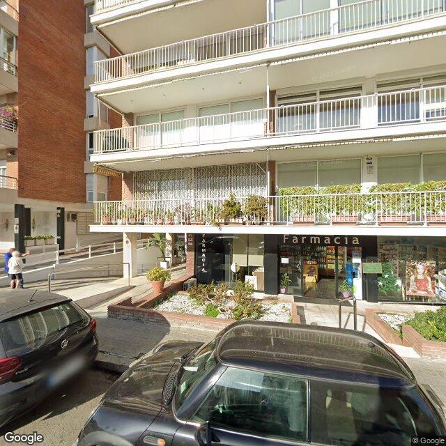 Street view near Farmàcia Castro Garnelo, M. Ariadna in Barcelona