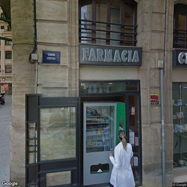 Street view near Farmàcia Central in Alcoi / Alcoy