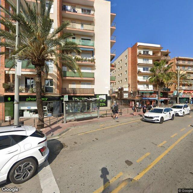 Street view near Farmàcia Central in Gerona