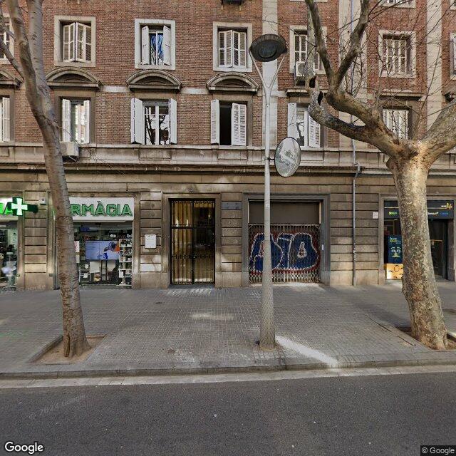Street view near Farmàcia Chacón Puig, Guillermo Alfonso in Barcelona