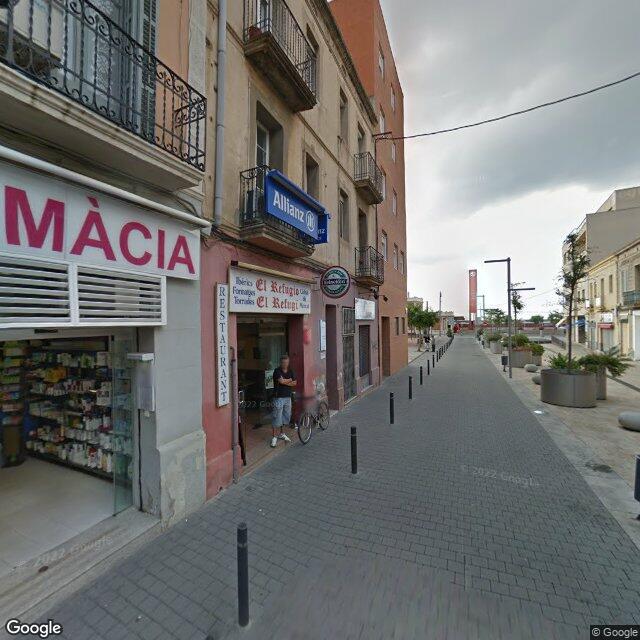 Street view near Farmàcia Cirici Gasch, Manuel in Barcelona