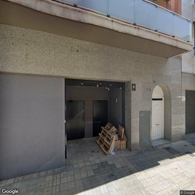 Street view near Farmàcia Clapés Collantes, Aïda in Barcelona