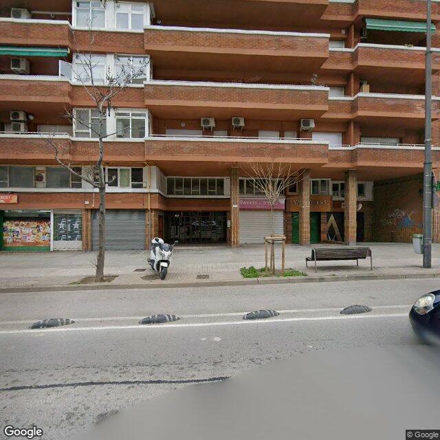 Street view near Farmàcia Corominas Riqué, Cristina in Barcelona