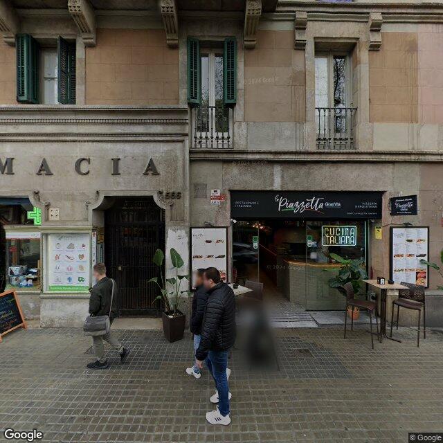 Street view near Farmàcia Costa Codina, Josep in Barcelona