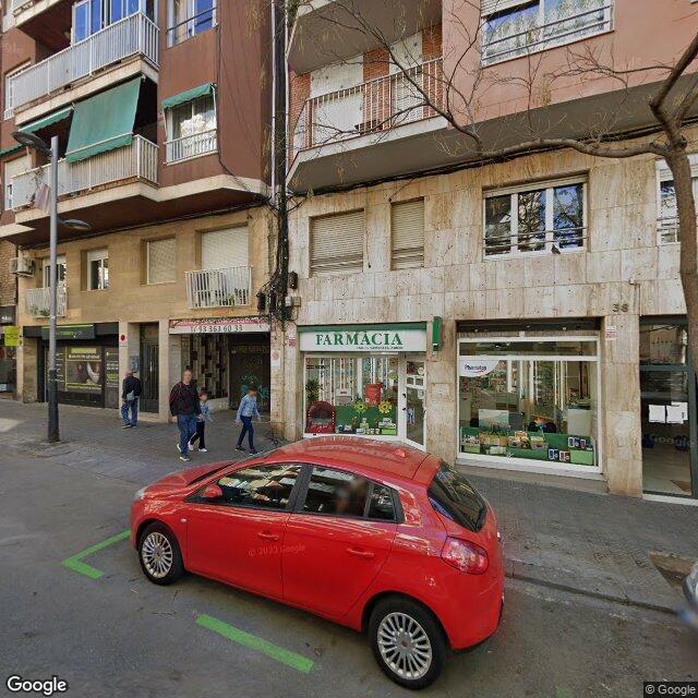 Street view near Farmàcia Cristina González-Adrio Wagner in Barcelona