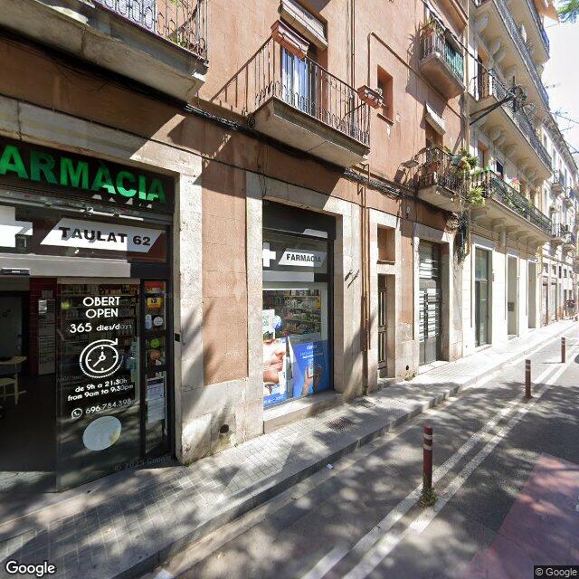 Street view near Farmàcia Díez Pérez, Marta in Barcelona