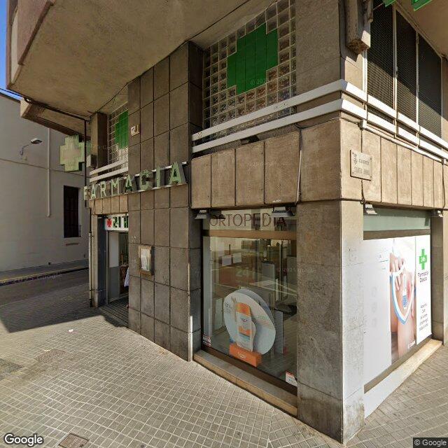 Street view near Farmàcia Dasca in Barcelona