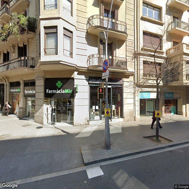 Street view near Farmàcia De Mir Tubert, M.J / Navarro De Mir, I. in Barcelona