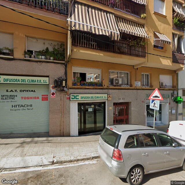 Street view near Farmàcia Diaz Navarro, Mònica in Barcelona