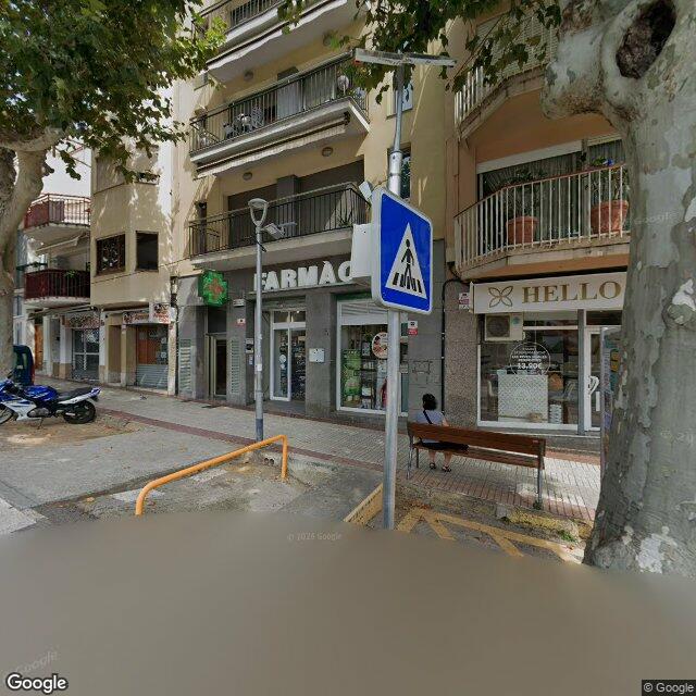 Street view near Farmàcia Dorado Betés, Juan Jose in Barcelona