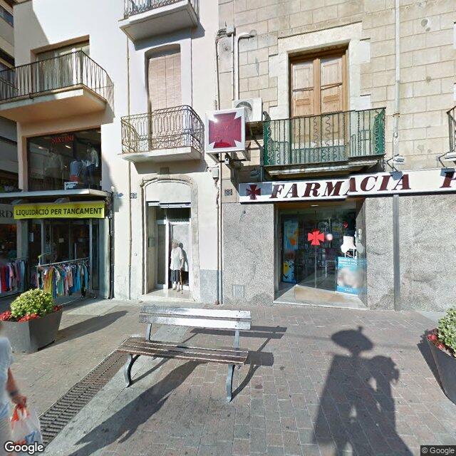 Street view near Farmàcia Dorca in Gerona