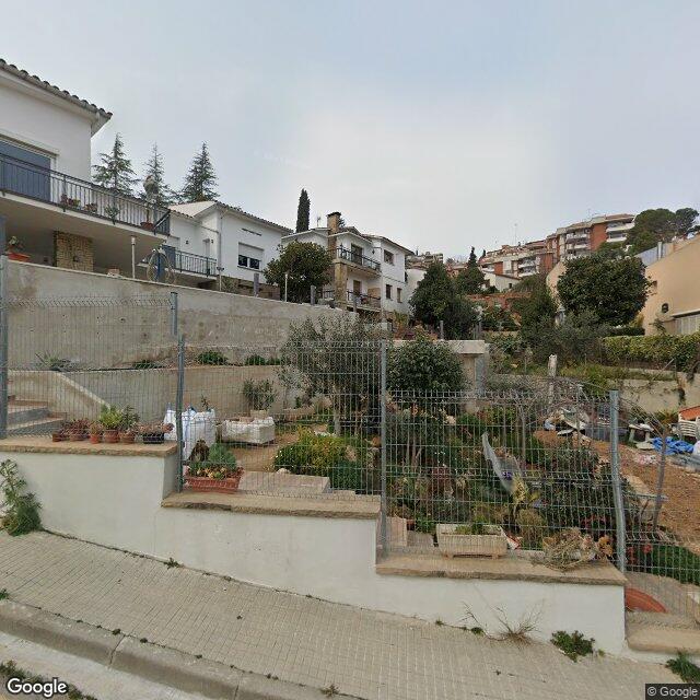 Street view near Farmàcia Dr. Cr Botet Piró in Barcelona