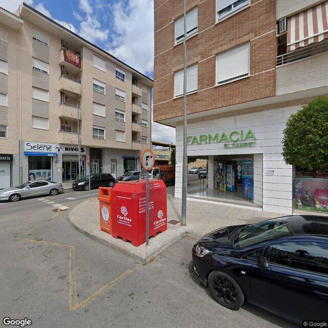 Street view near Farmàcia El Campet in Spain