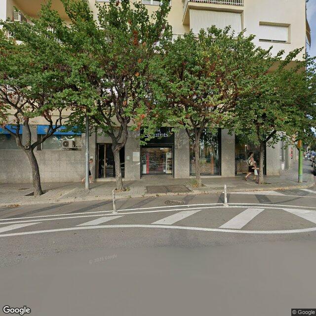 Street view near Farmàcia Els Jutjats in Barcelona