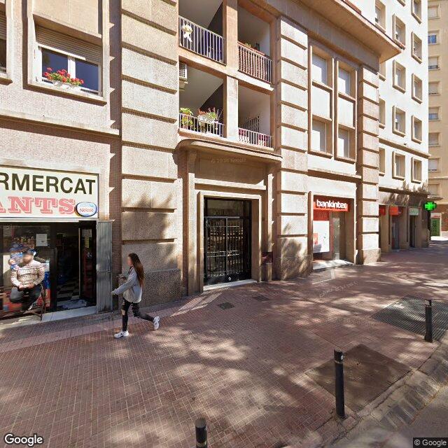 Street view near Farmàcia Elvira Rocha Rosal in Barcelona