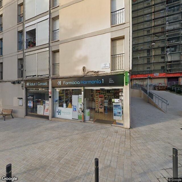 Street view near Farmàcia Escribano Pascual, M. Ramos in Barcelona