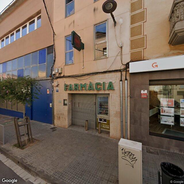Street view near Farmàcia Espel in Barcelona