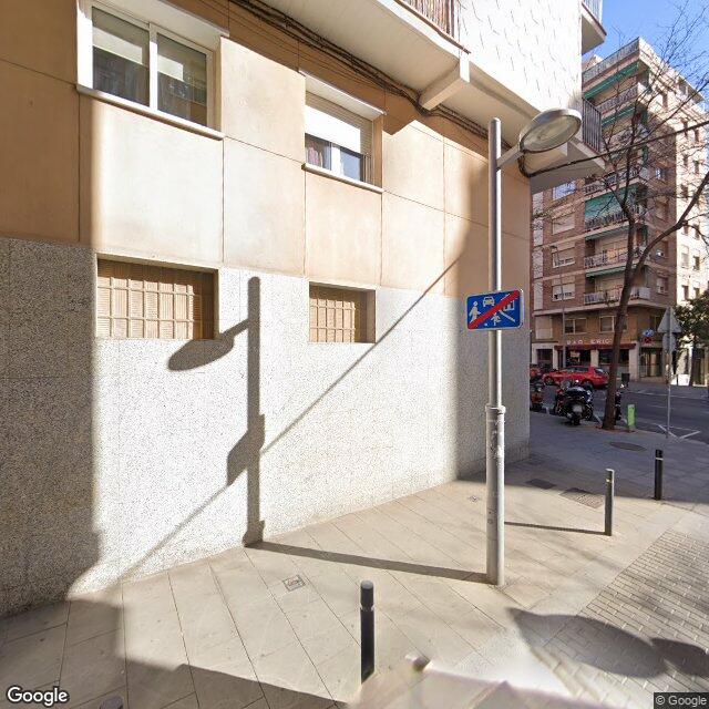 Street view near Farmàcia Estivill in Barcelona