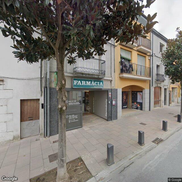 Street view near Farmàcia Estudis Pont, Pere in Gerona