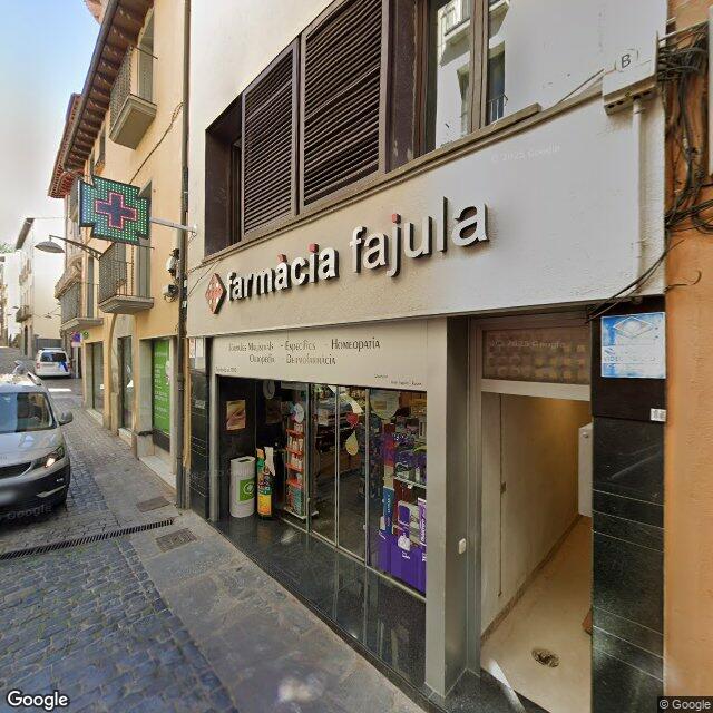 Street view near Farmàcia Fajula in Gerona