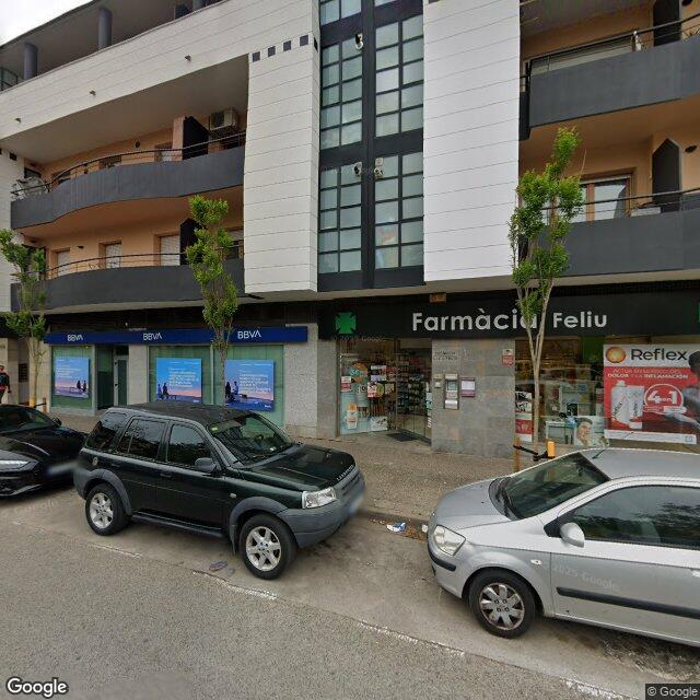 Street view near Farmàcia Feliu in Gerona