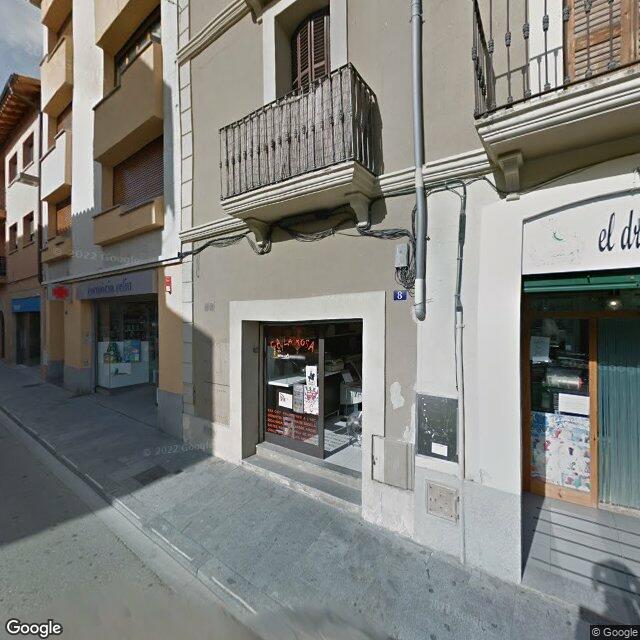Street view near Farmàcia Feliu in Centelles