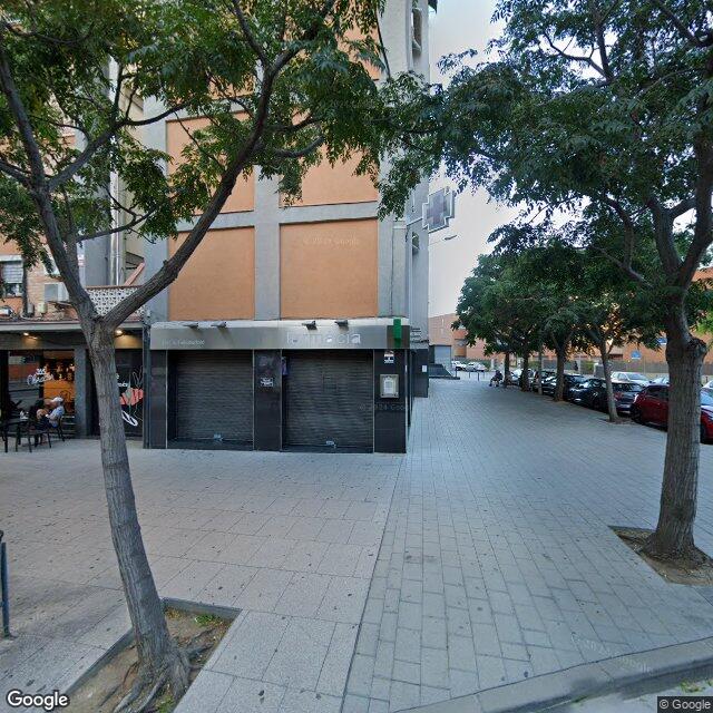 Street view near Farmàcia Feliubadaló in Barcelona