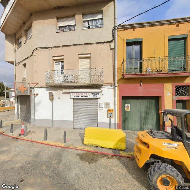 Street view near Farmàcia Ferré Garrich, Irene in Font-Rubí
