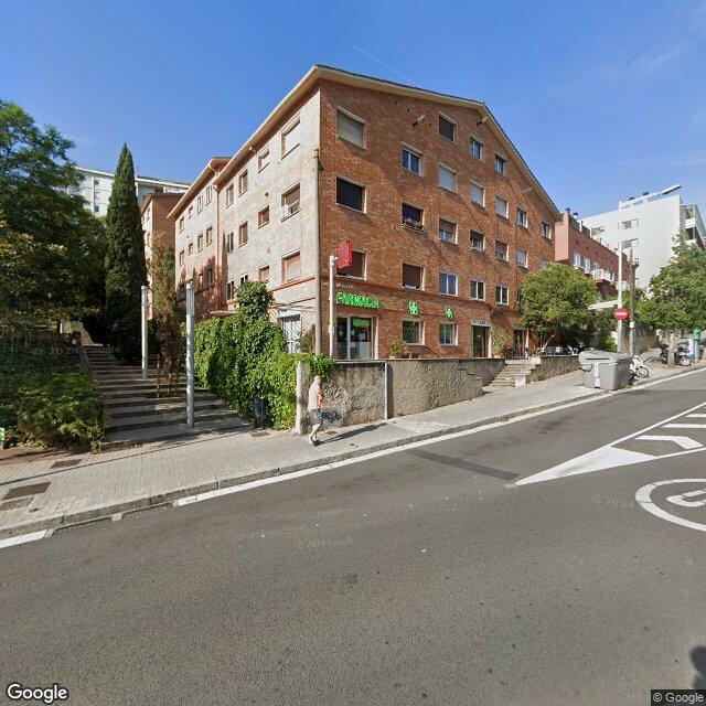 Street view near Farmàcia Ferran in Barcelona