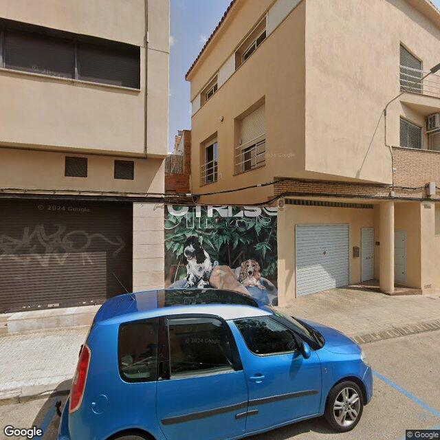 Street view near Farmàcia Figueras Remolat, Xavier in Barcelona