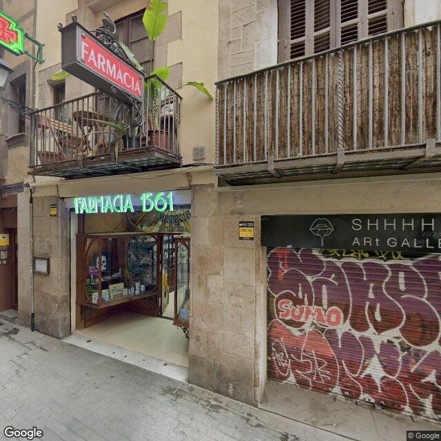 Street view near Farmàcia Fonoll Piqué, Josep in Barcelona