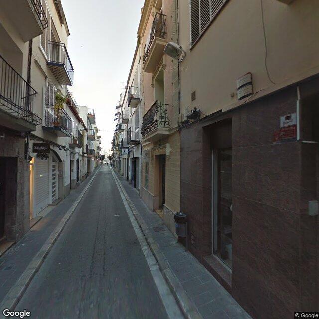 Street view near Farmàcia Font Soler, Ma. Pilar in Sitges