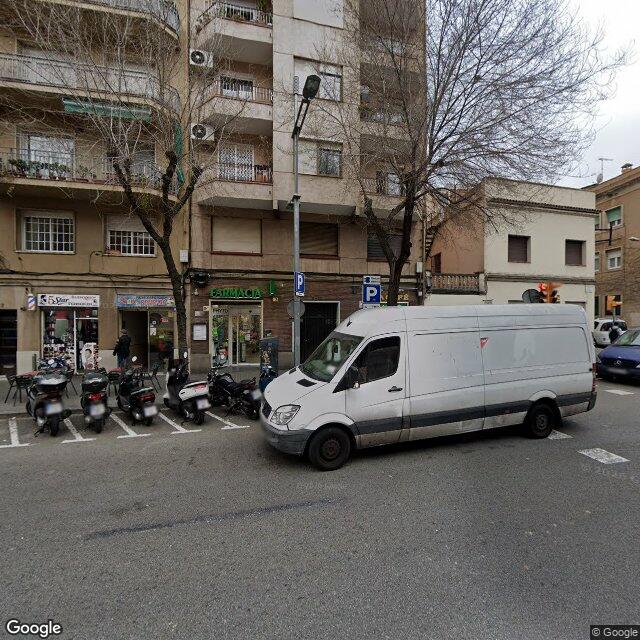 Street view near Farmàcia Forés Sanahuja-Ruste Ribera-Forés Ruste in Barcelona