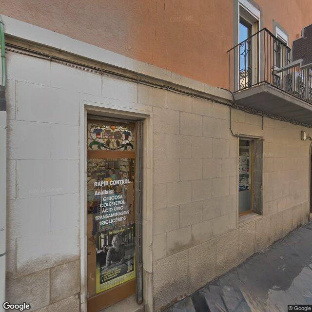 Street view near Farmàcia Francesc De La Peña Vila in Gerona