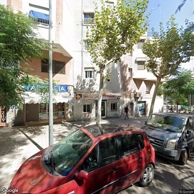 Street view near Farmàcia Francesc Molins Roca in Barcelona