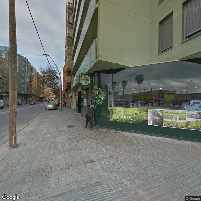 Street view near Farmàcia Francesc Navarro García in Barcelona