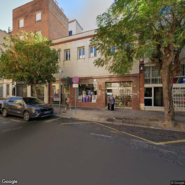 Street view near Farmàcia Franch Franch, M. Teresa in Tortosa