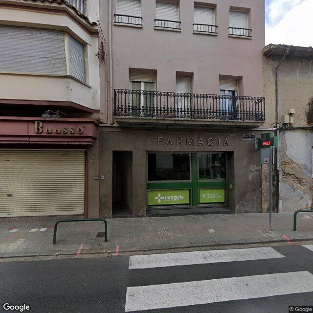 Street view near Farmàcia Franch Serra, M. Teresa in Gerona