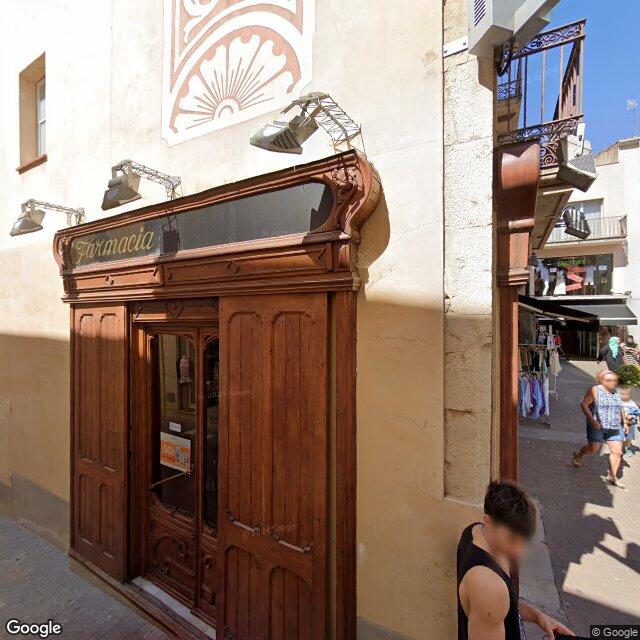Street view near Farmàcia Frigola Bevan in Gerona
