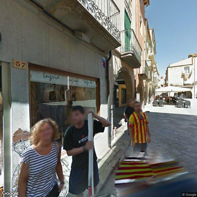 Street view near Farmàcia Funtane Maso, Marc in Gerona