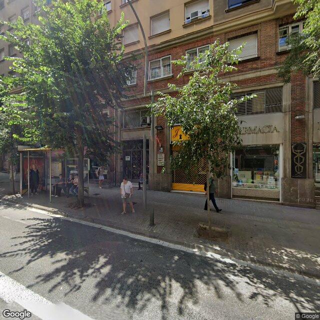 Street view near Farmàcia Fusté Jubert, Sílvia in Barcelona