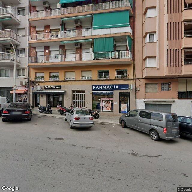 Street view near Farmàcia Fuxà in Badalona