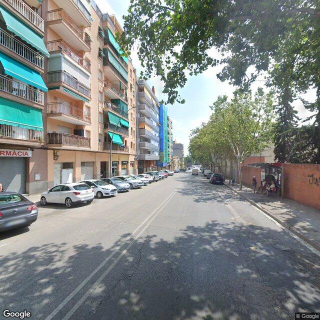 Street view near Farmàcia Galceran Roca, Andreu in Barcelona