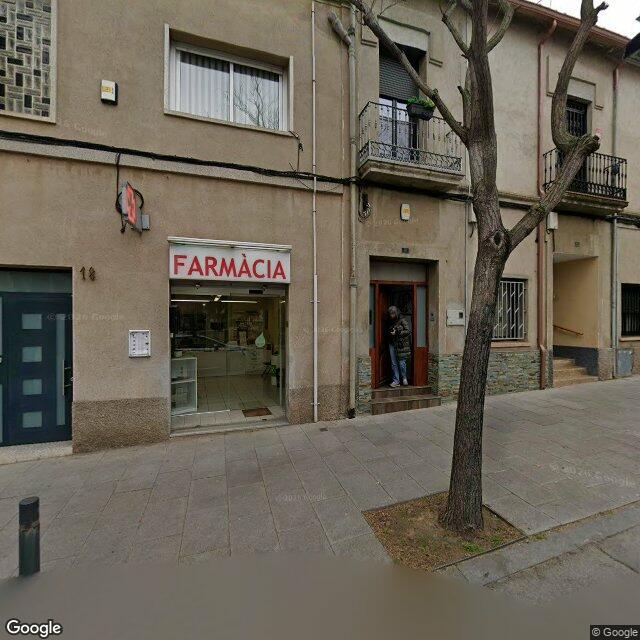 Street view near Farmàcia Galceran Roca, Montserrat in Barcelona