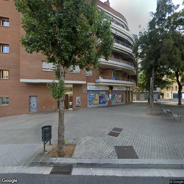 Street view near Farmàcia García Belmonte, M. Del Rocío in Barcelona
