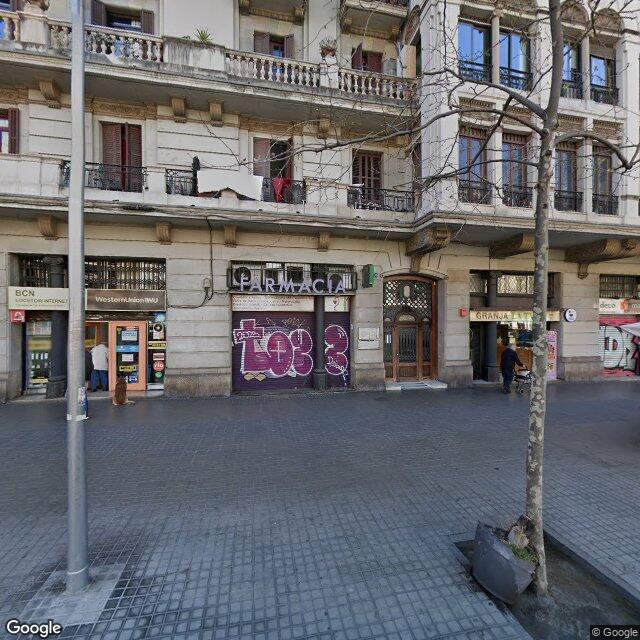 Street view near Farmàcia García López, Joan Carles in Barcelona