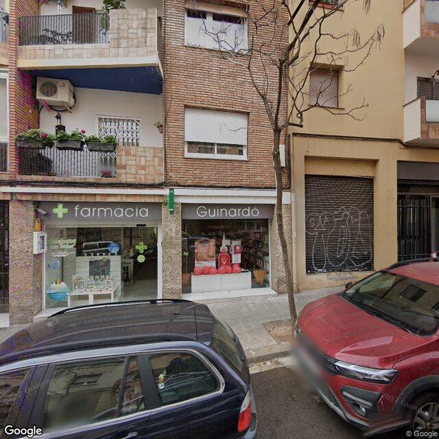 Street view near Farmàcia Garcia Castell, Ester I Joan in Barcelona