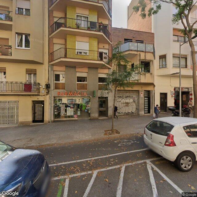 Street view near Farmàcia Garcia Velasco, Eider in Barcelona