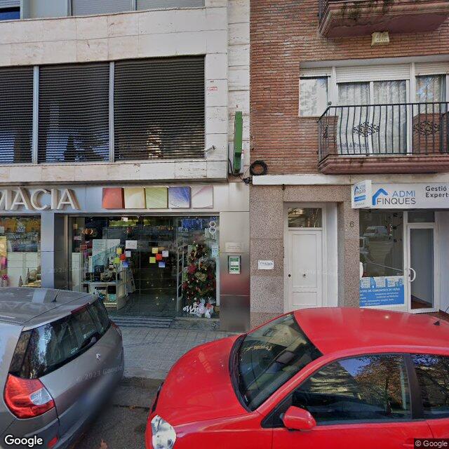 Street view near Farmàcia Garrell Capdevila, Joan in Barcelona